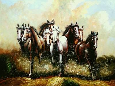 unknow artist Horses 053 oil painting picture
